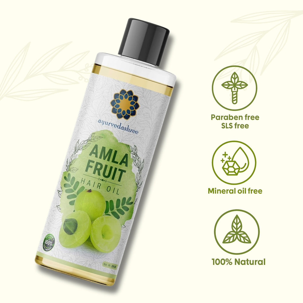 AYURVEDASHREE Amla Oil night application suggests overnight benefits