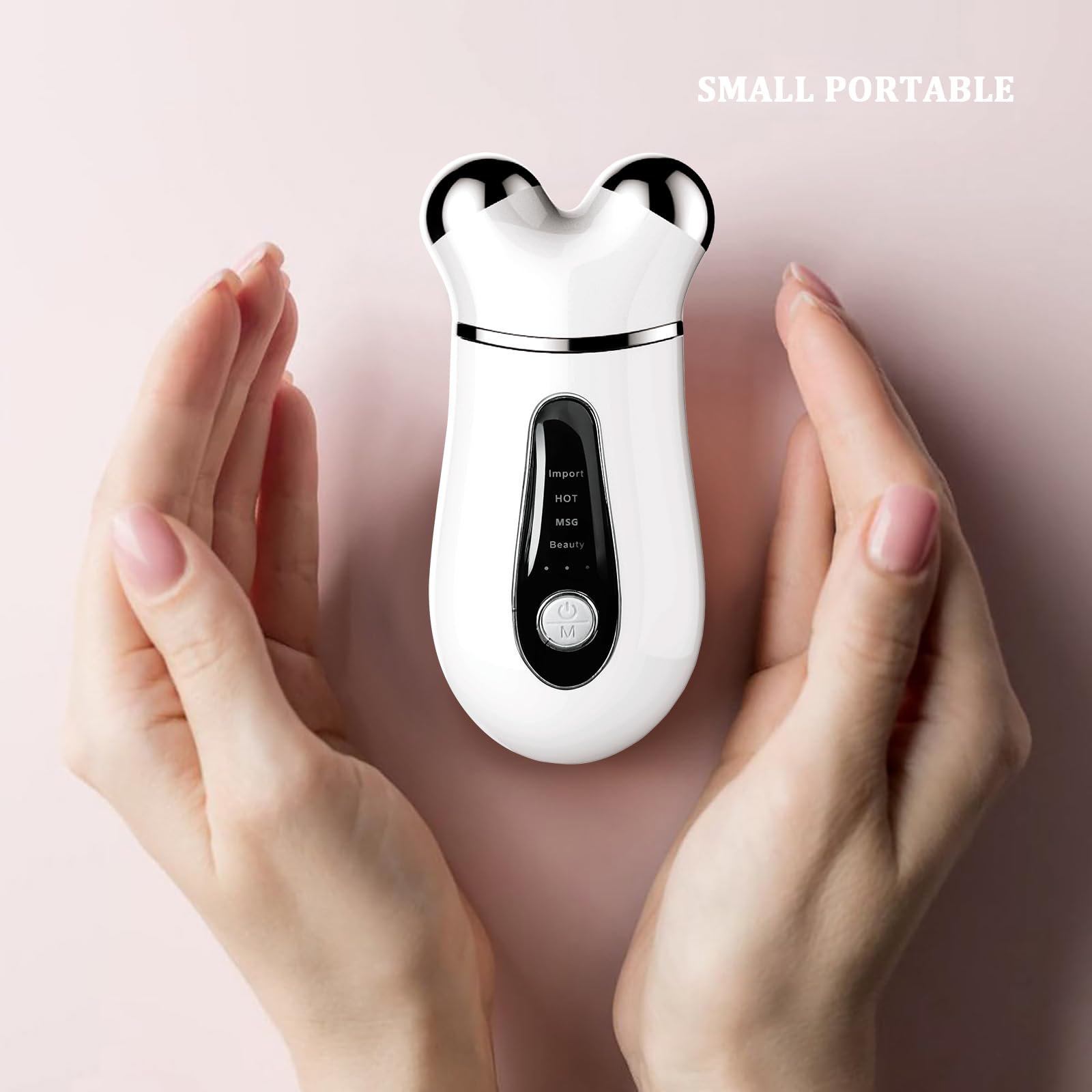 AYYHG Microcurrent Face Device neck massage capability for overall facial profile.