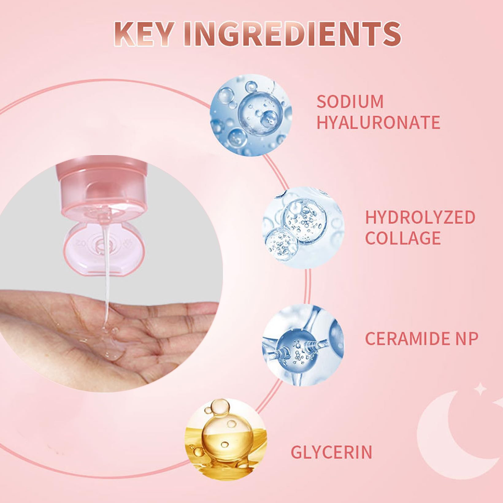 Ayzololo Collagen Night Wrapping Mask forms a smooth layer ready for gentle peel-off.