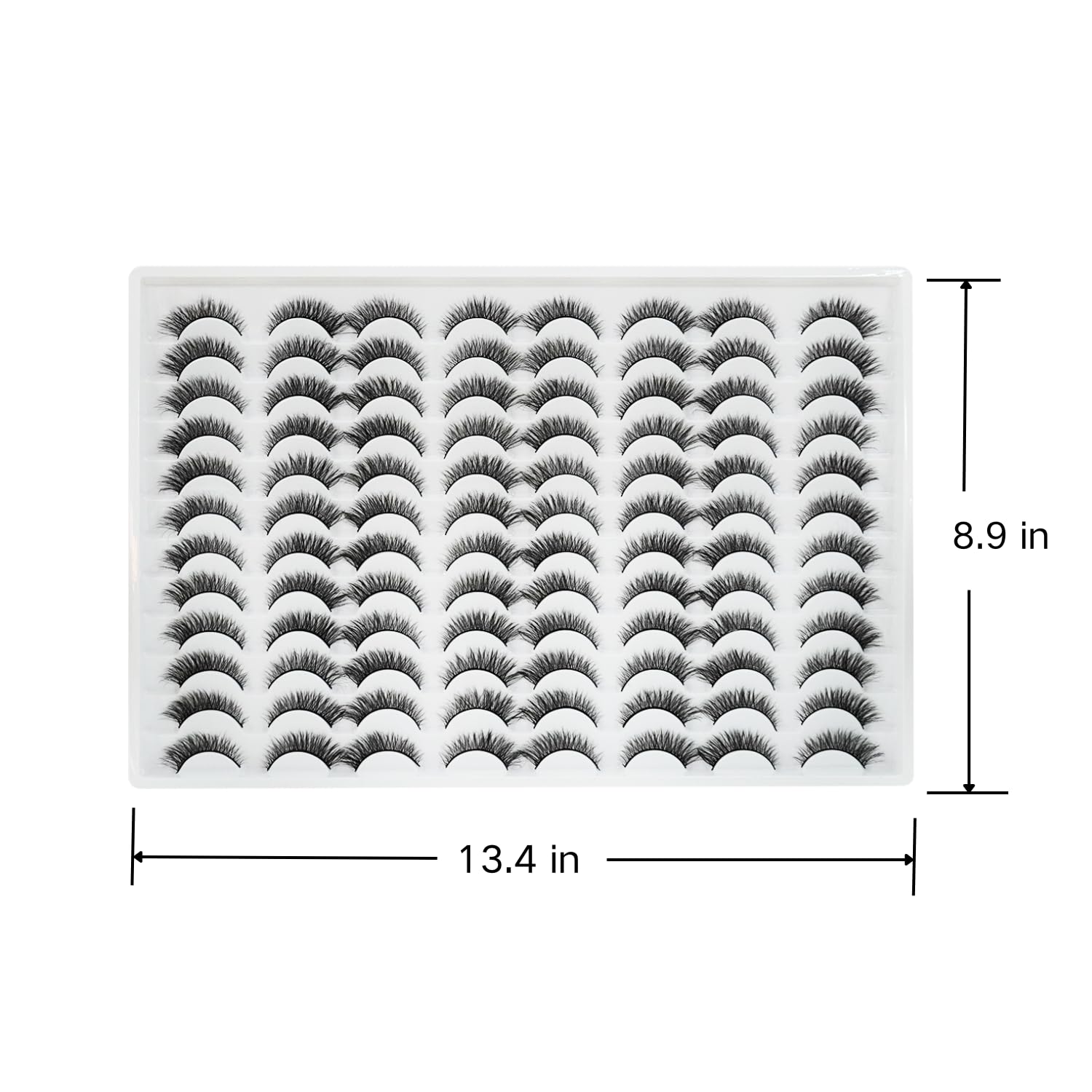 Azenlo 3D fluffy cat-eye lashes add depth and soft volume