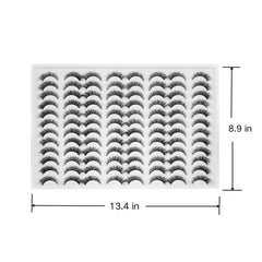 Azenlo 3D fluffy cat-eye lashes add depth and soft volume