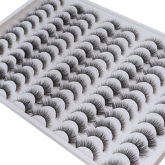 Azenlo false eyelashes 48 pairs provide versatile 14mm wispy looks for daily wear