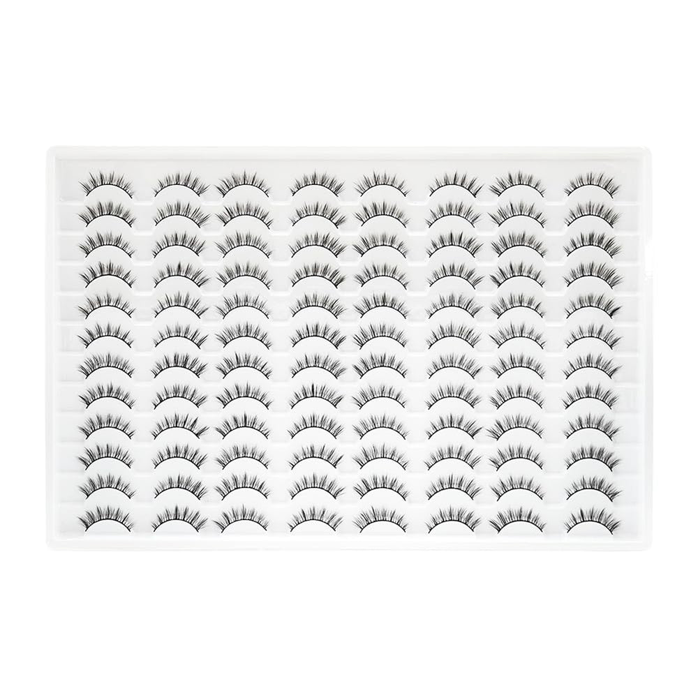 Azenlo lashes pack delivers long-lasting wear with durable faux mink fibers.