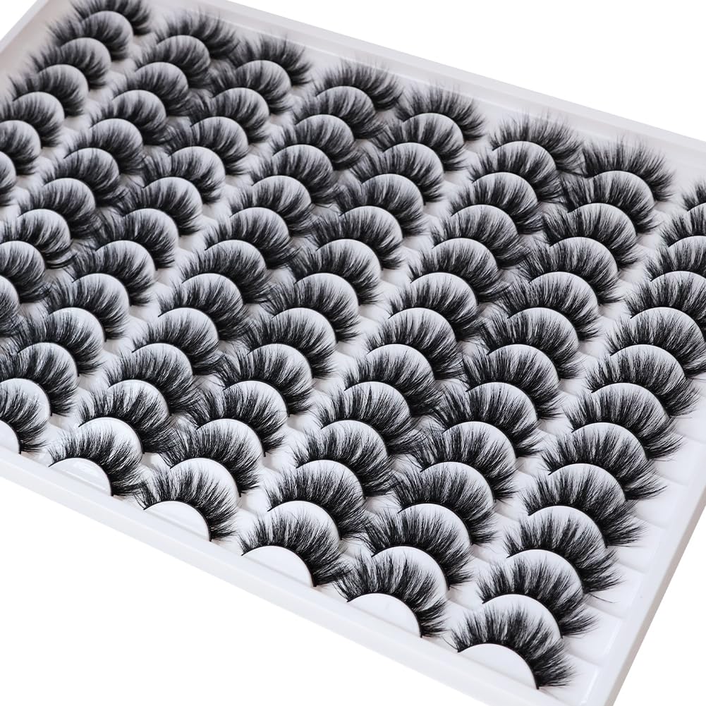 Azenlo lightweight wispy lashes are easy to apply and remove for quick looks.