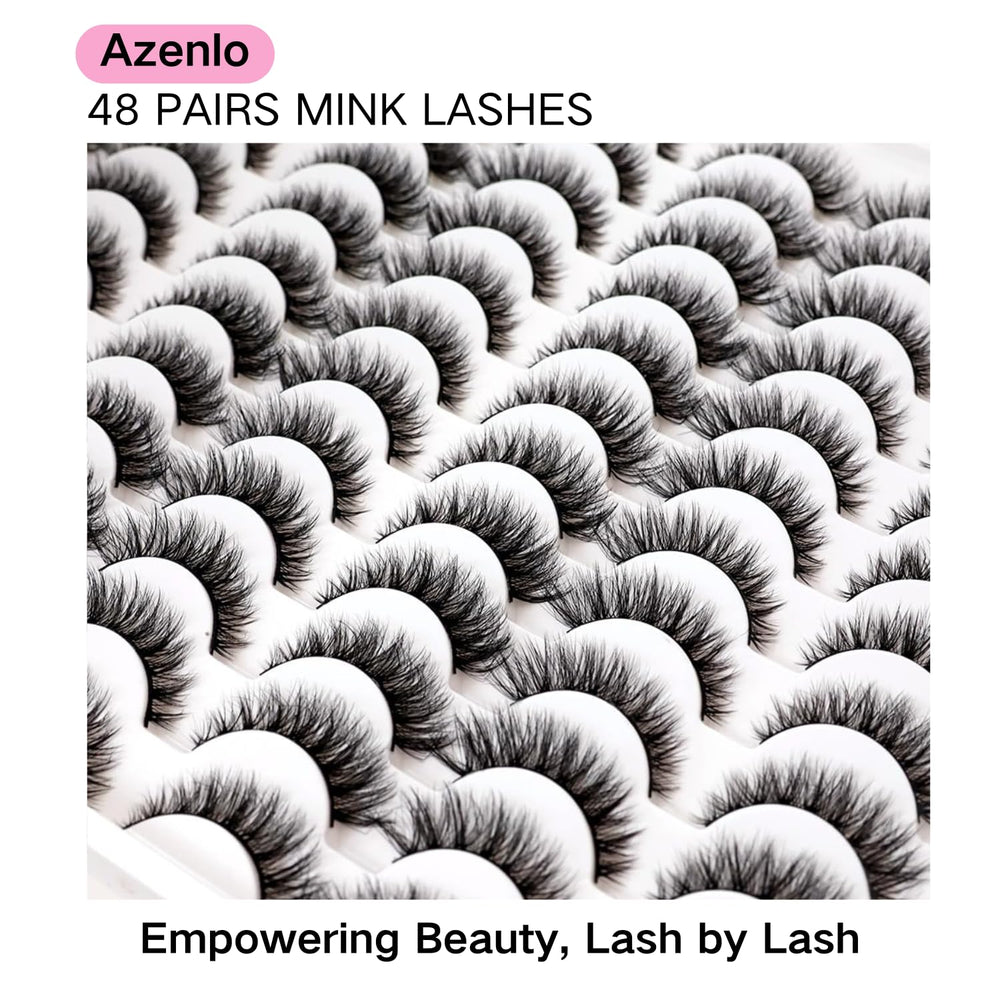 Azenlo reusable lashes maintain fluffy shape with proper care for multiple uses.