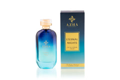 Azha Perfumes Eternal Nights EDP box indicating gift-ready luxury
