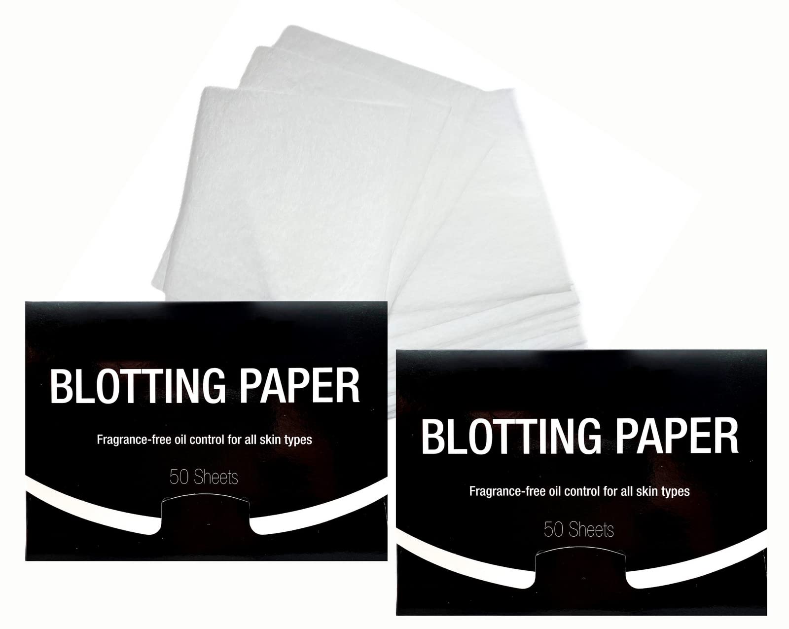 Azi fragrance-free blotting papers in a compact pack for quick shine control.