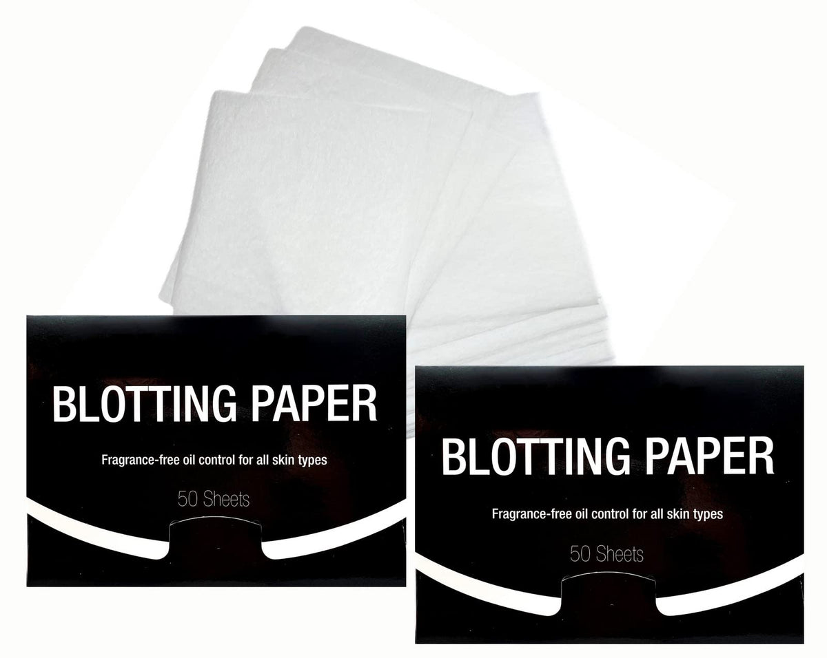 Azi fragrance-free blotting papers in a compact pack for quick shine control.
