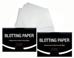Azi fragrance-free blotting papers in a compact pack for quick shine control.