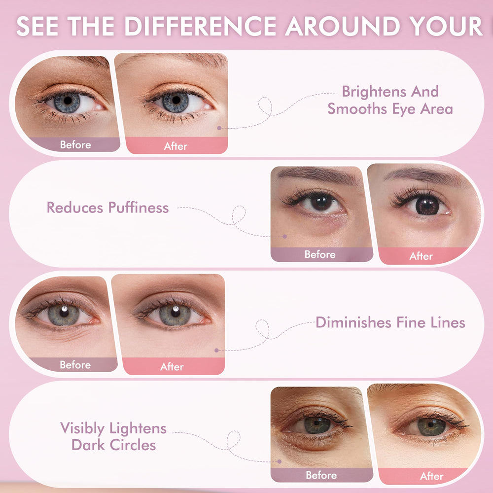 AzLucaky cooling rose eye mask for post-makeup refresh and irritation relief.