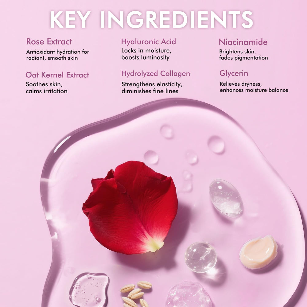 AzLucaky hyaluronic acid eye mask delivers instant hydration and dewy skin.