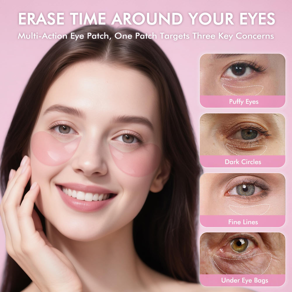 AzLucaky niacinamide-infused patches help smooth and brighten under-eye texture.