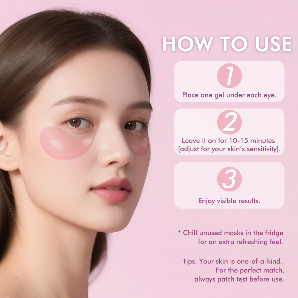 AzLucaky travel-friendly eye patches ideal for on-the-go refresh.