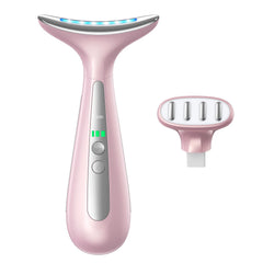 AZMAVO face-neck massager pink for at-home lifting and contouring