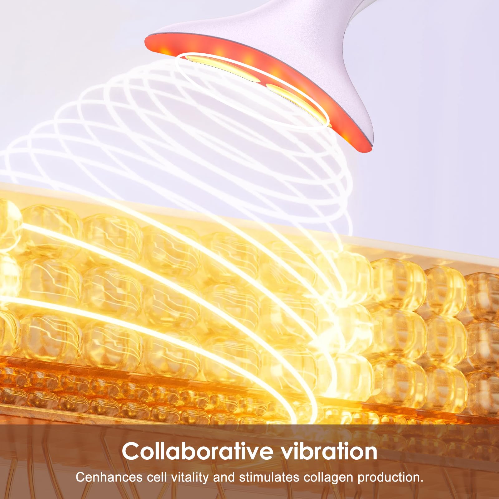 AZMAVO neck-and-face sculpting in use defines contours with gentle, targeted care.
