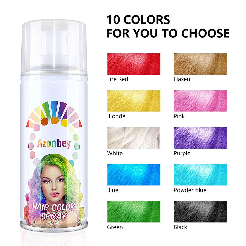 Azonbey hair spray party-style for festive events.