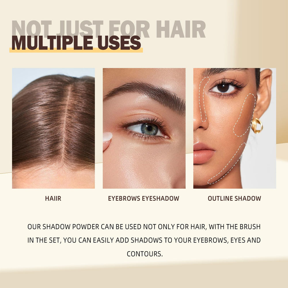 Azonbey hairline powder used for thinning hair coverage and grooming
