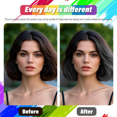 Azonbey color chart showing 50 shades for versatile looks