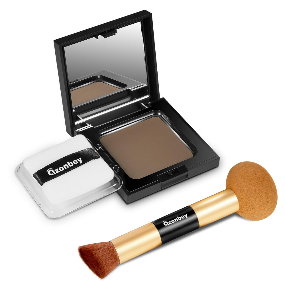 Azonbey root touch up powder conceals gray roots instantly for a natural refresh.