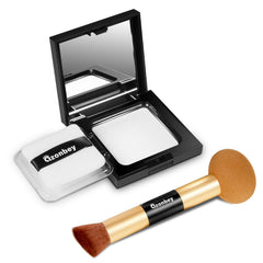 Azonbey root touch up powder for quick, seamless root concealment.