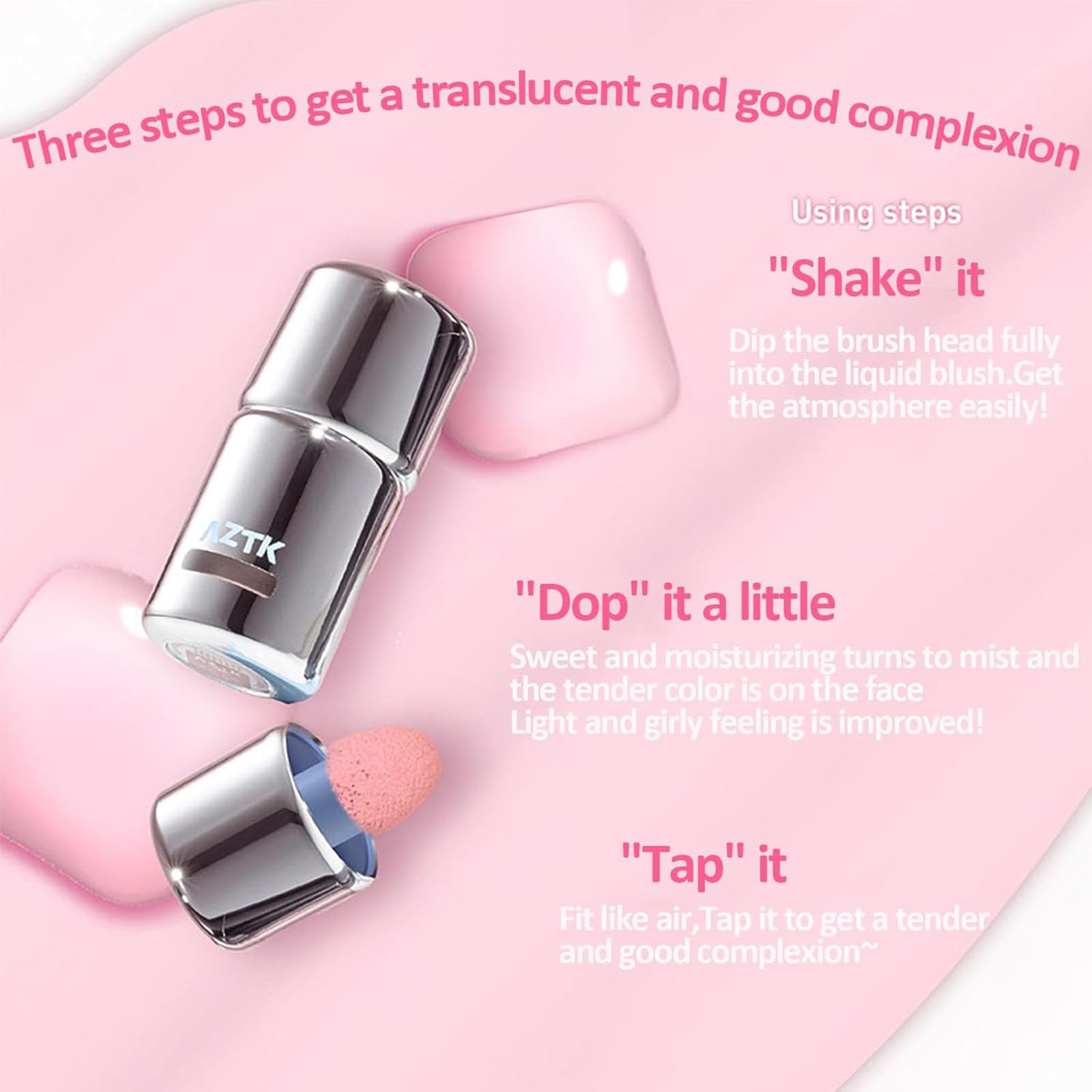 Aztk JC04 arm swatches reveal buildable color with seamless finish.