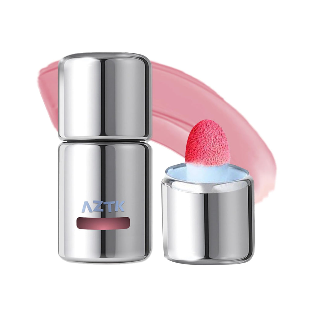 Aztk JC04 liquid blush bottle front offering vibrant color for daily use.