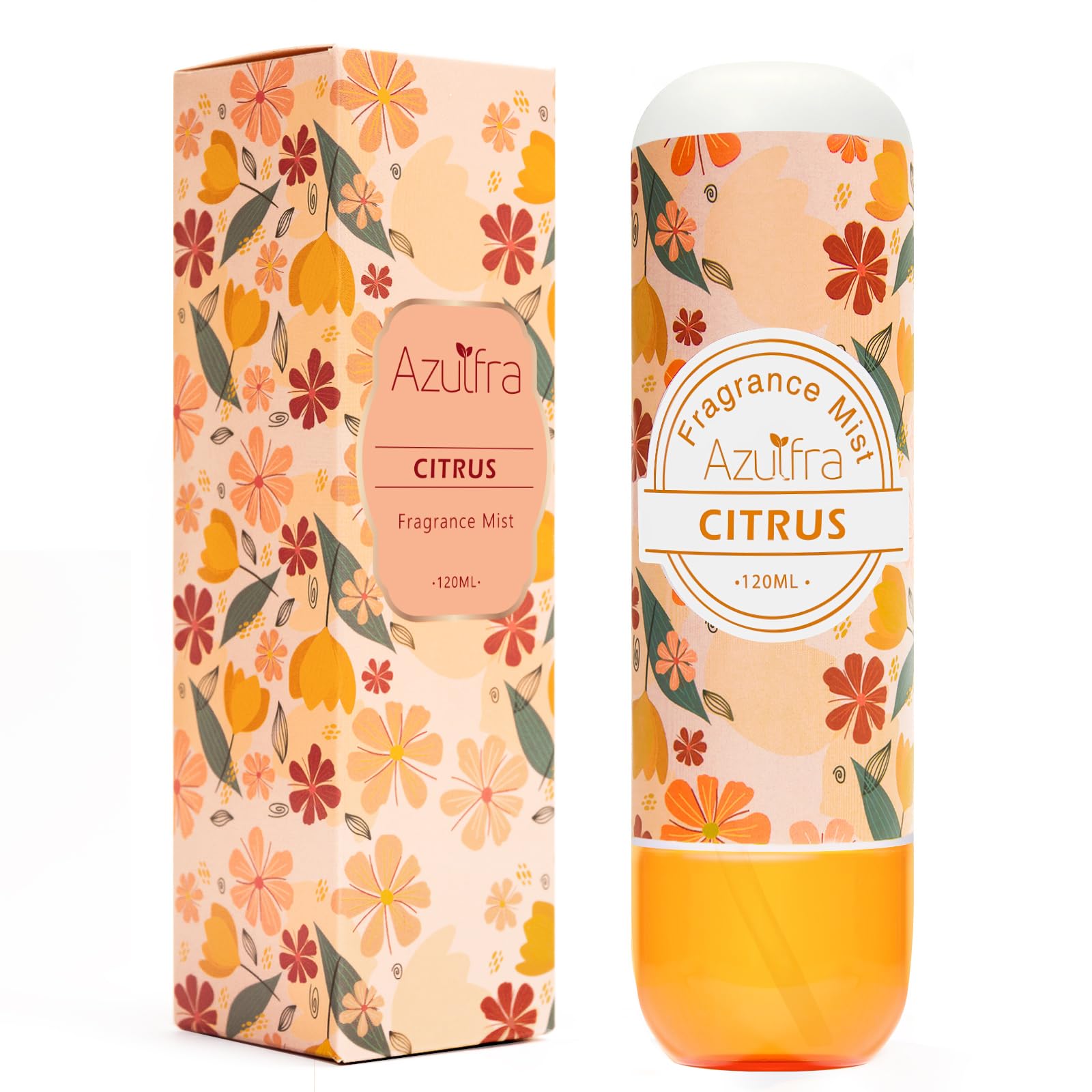 Azulfra Body Fragrance Mist bottle ready to spritz for citrus freshness all day