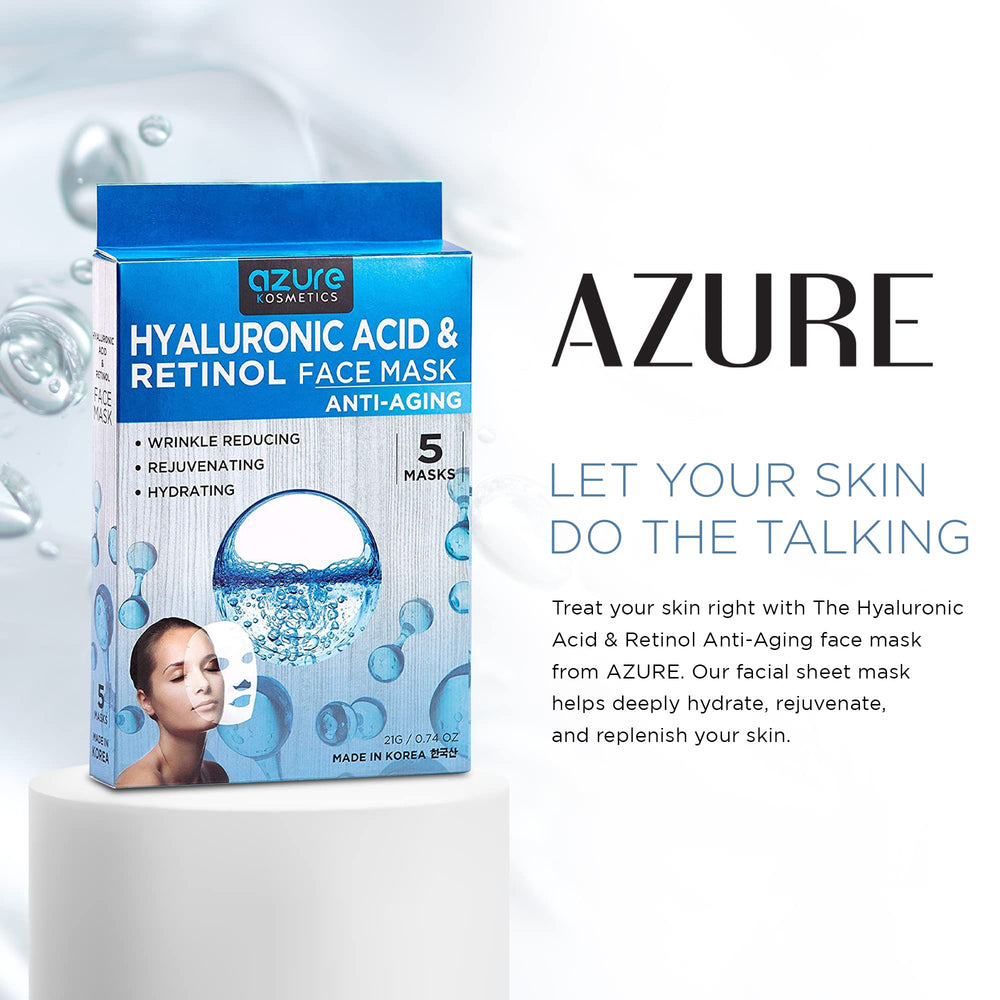 Azure Cosmetics finished look promoting smoother, revitalized-looking skin after use