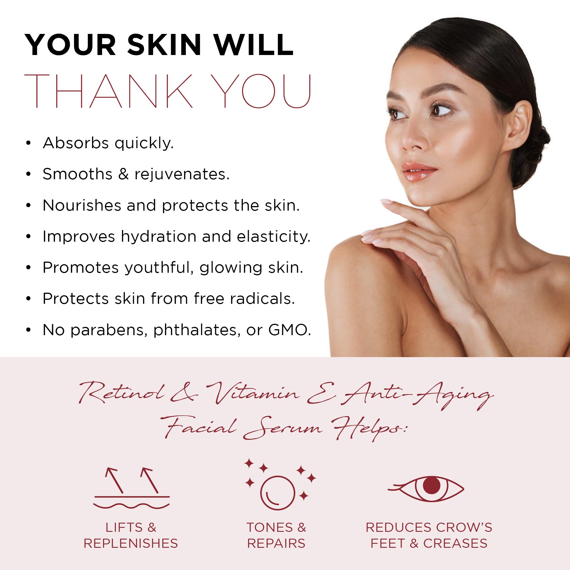 Azure Cosmetics retinol serum gua sha application demonstrates versatile skincare routine