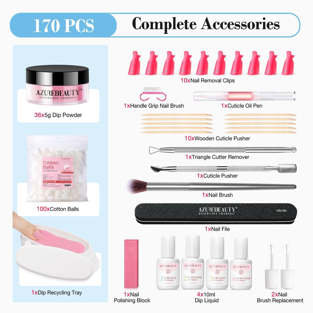 AZUREBEAUTY 200μm Fine Powder for natural-looking, high-shine finishes.