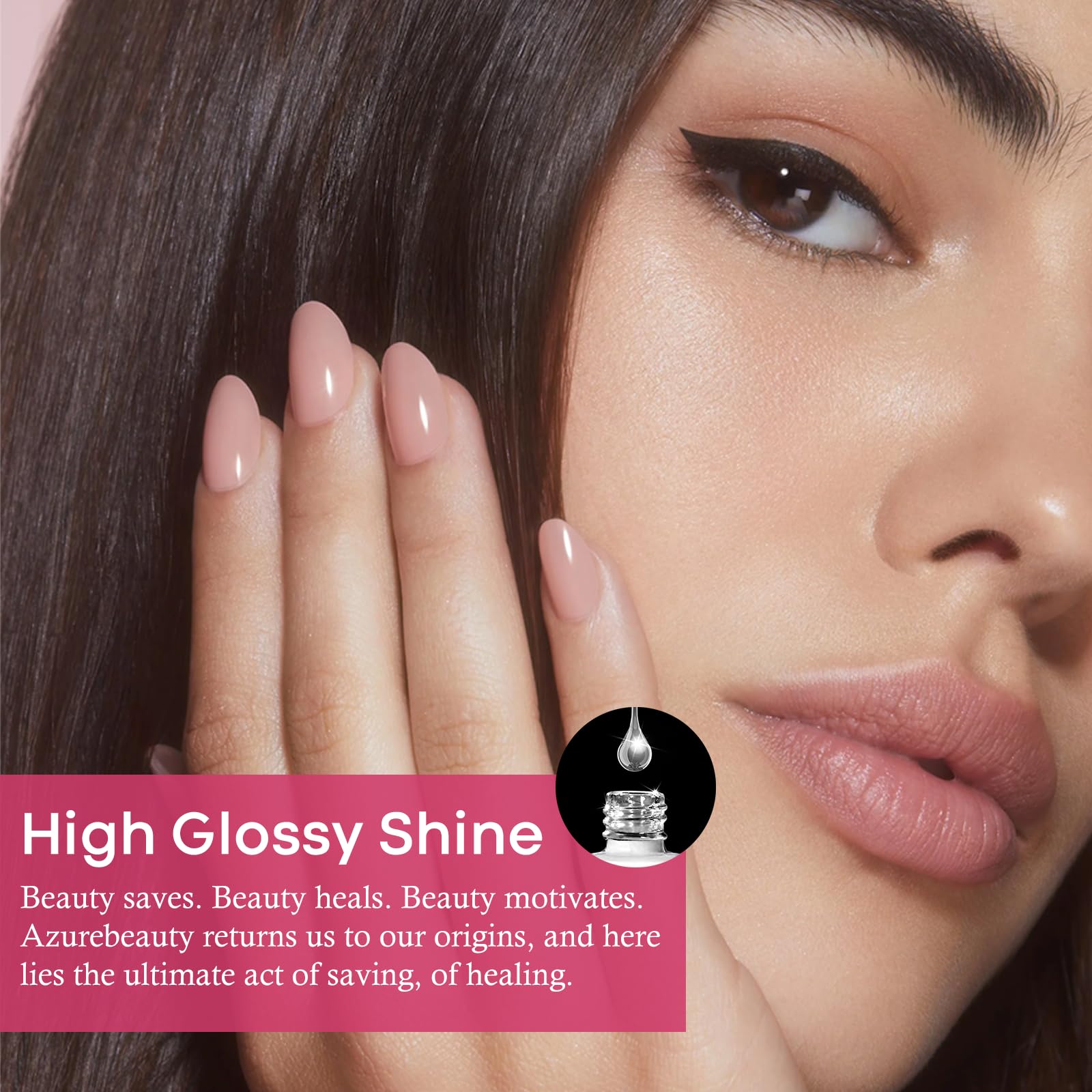 AzureBeauty Activator cures quickly without UV light for convenient at home use