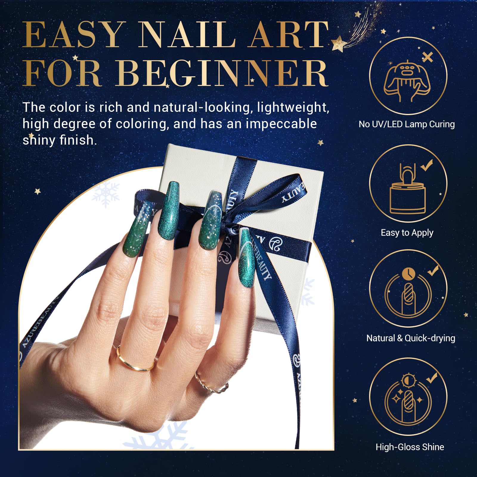 Activator bottle speeds powder set for quick nails