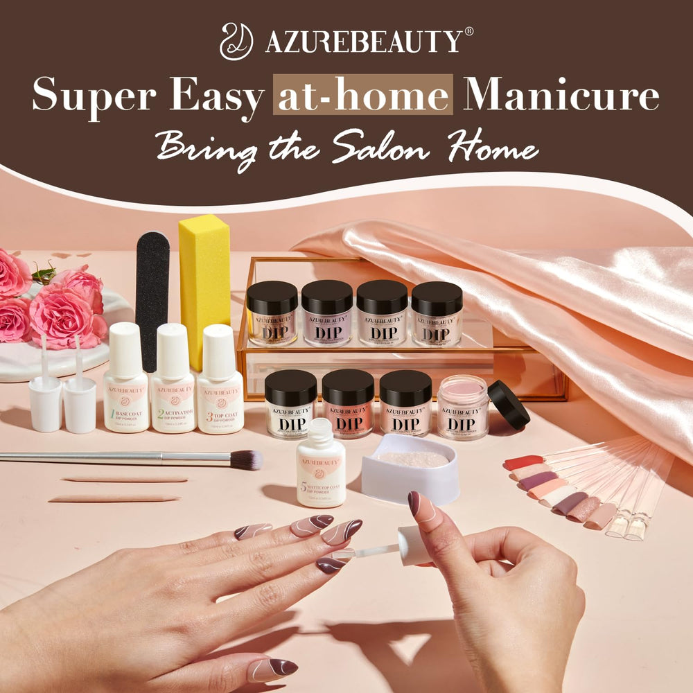 AzureBeauty activator dip liquid for strong set.