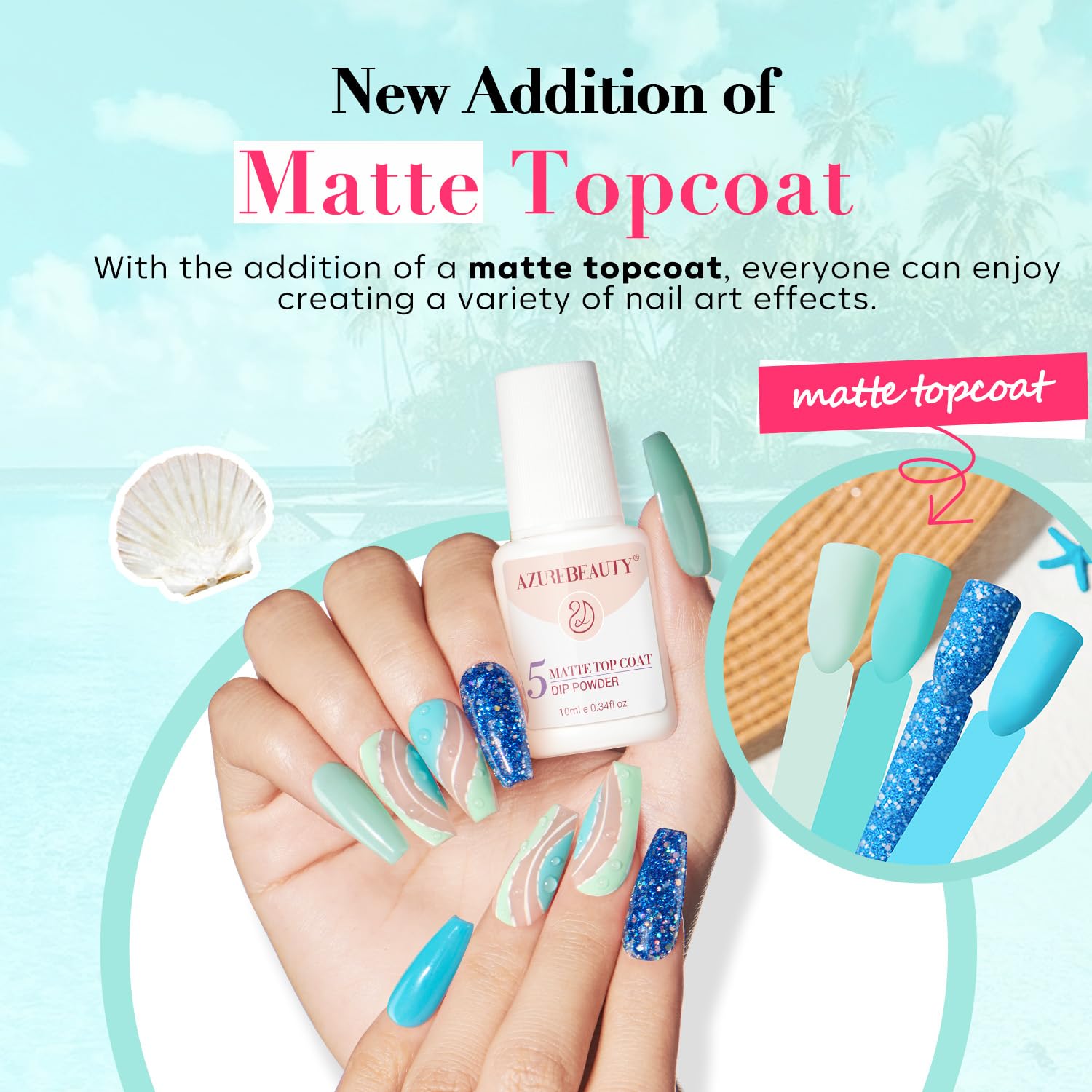 AZUREBEAUTY Activator accelerates curing without a lamp.