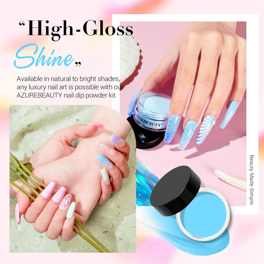AZUREBEAUTY activator included for secure powder set