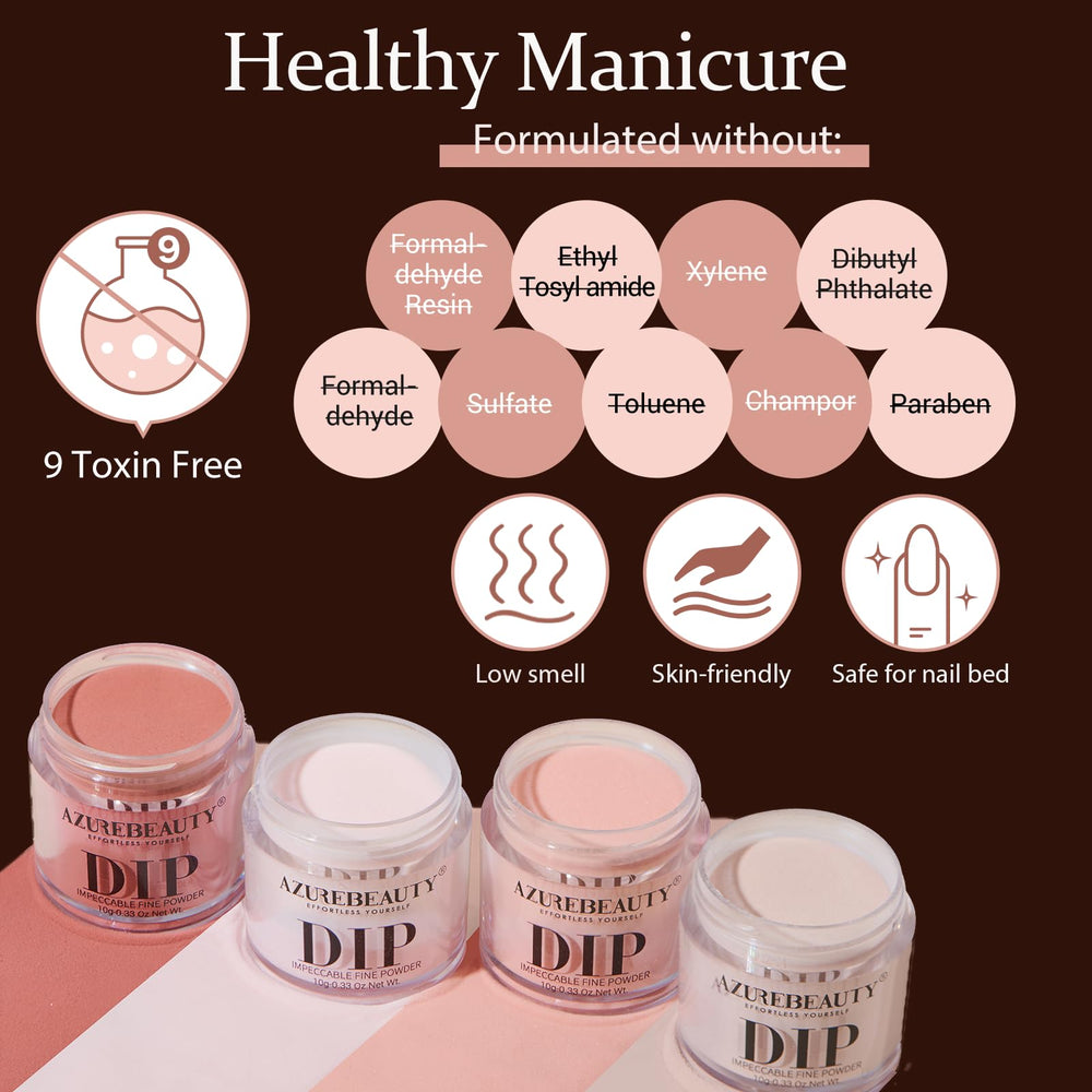 AZUREBEAUTY activator speeds drying in dip system