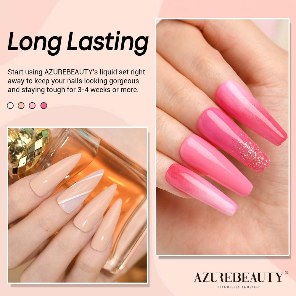 AzureBeauty activator bottle highlighting low-odor formula for comfortable use.