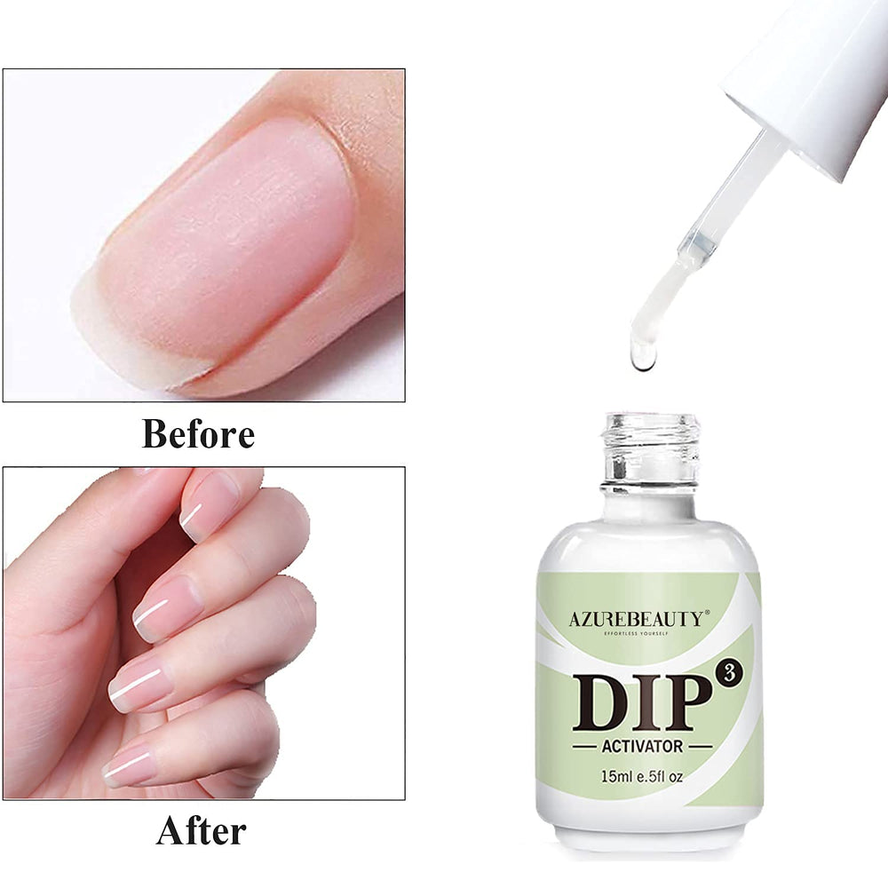 Removal tip: AzureBeauty activator used with acetone soak method.