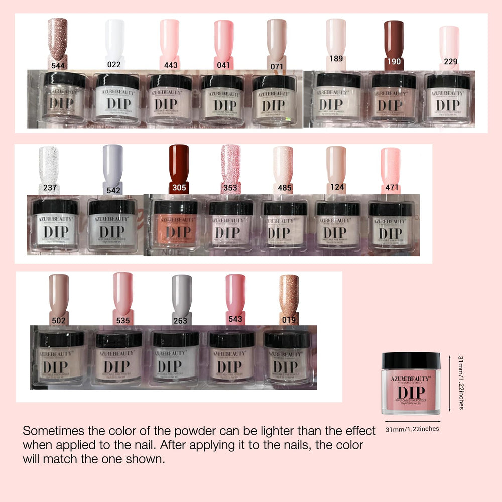 AzureBeauty at home dip nails kit for convenient DIY manicure