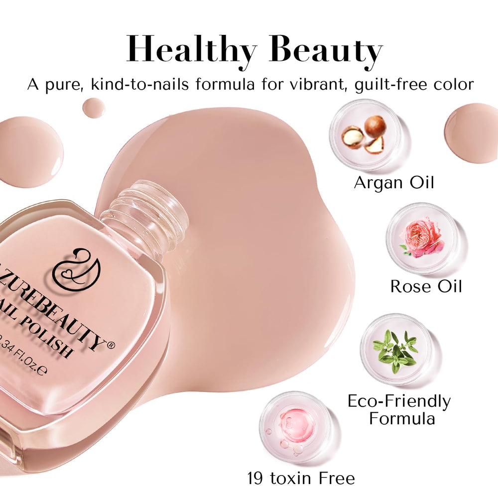 AZUREBEAUTY at home manicure kit delivers professional looking results with simple steps.