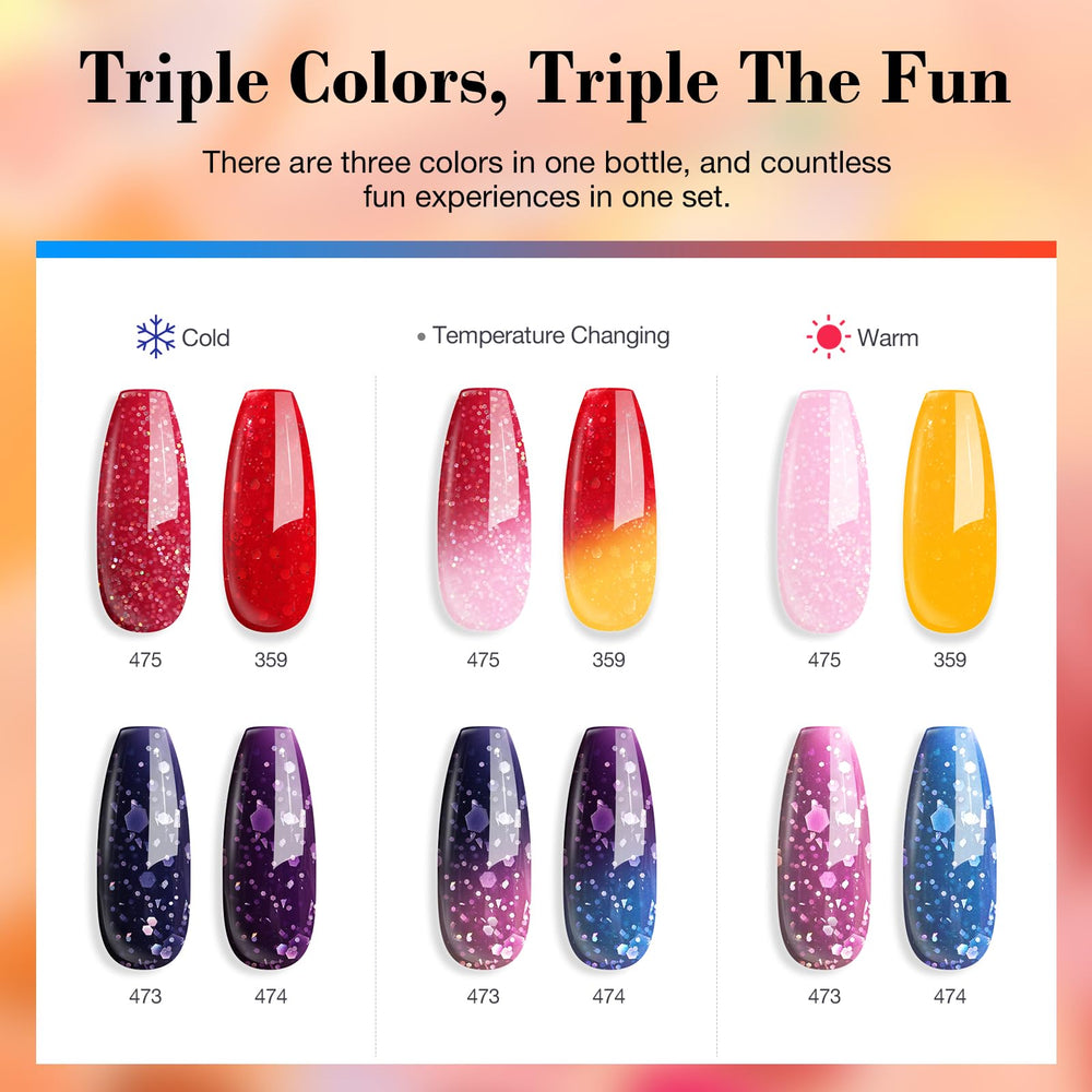AzureBeauty base, top, and activator liquids ensure smooth, durable color without lamps