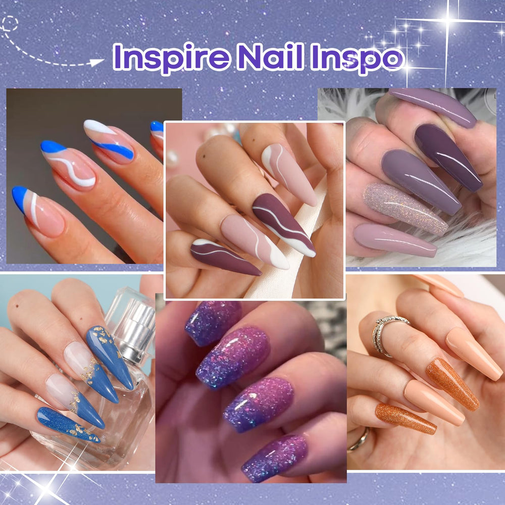 AzureBeauty base/top/activator pack ensures strong adhesion and glossy finish.