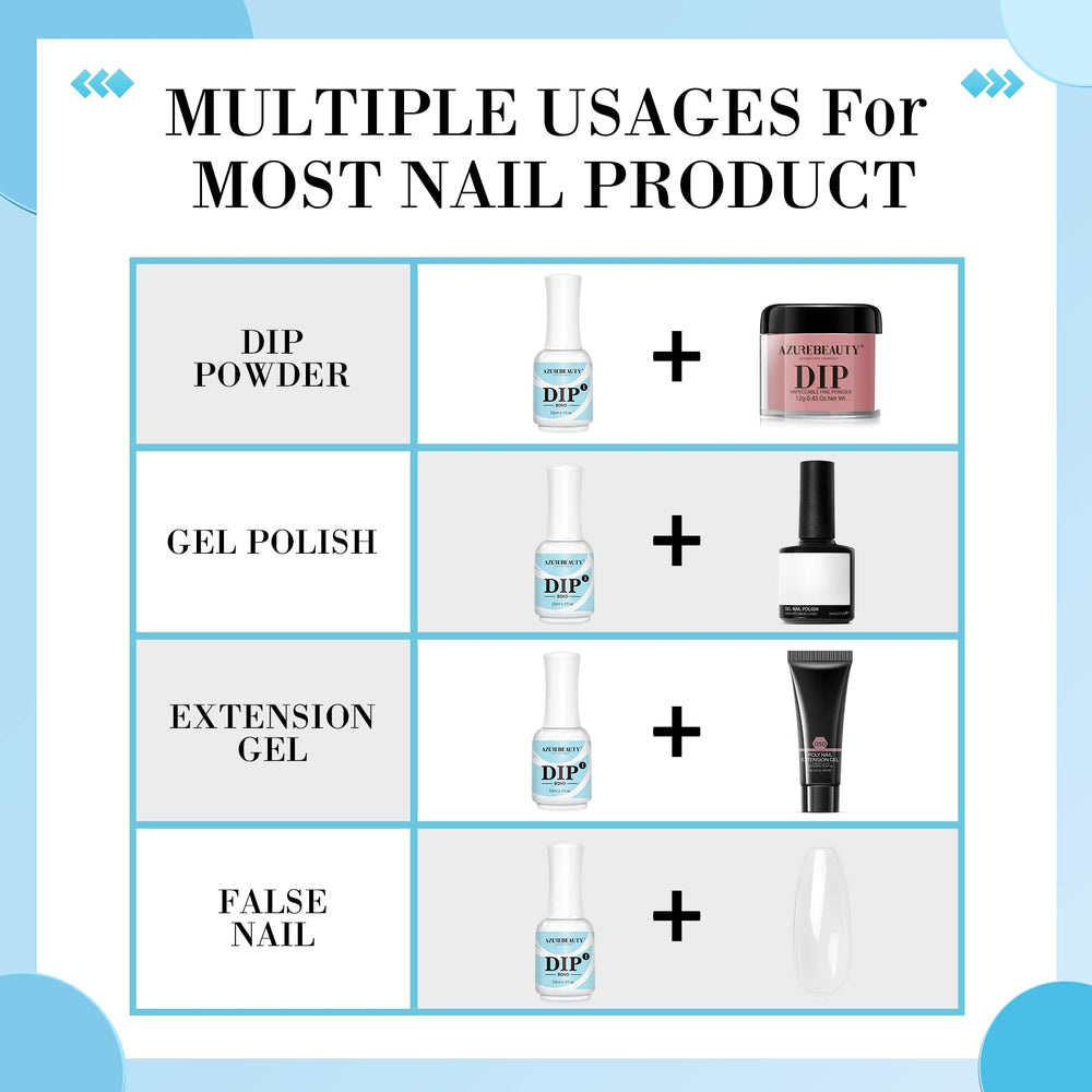 AzureBeauty beginner-friendly nail primer shown for DIY manicure setups