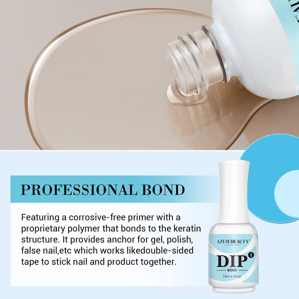 AzureBeauty bond primer closeup brush application shows easy starting point