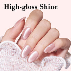 AzureBeauty Cat Eye Nail Polish brush application highlights easy, even coverage for beginners