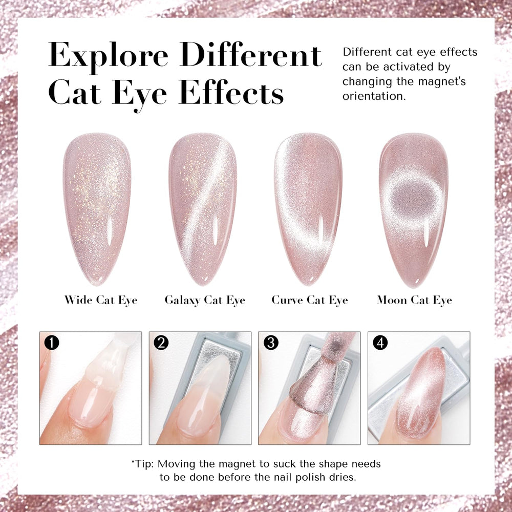 AzureBeauty Cat Eye Nail Polish gentle formula with no irritating ingredients