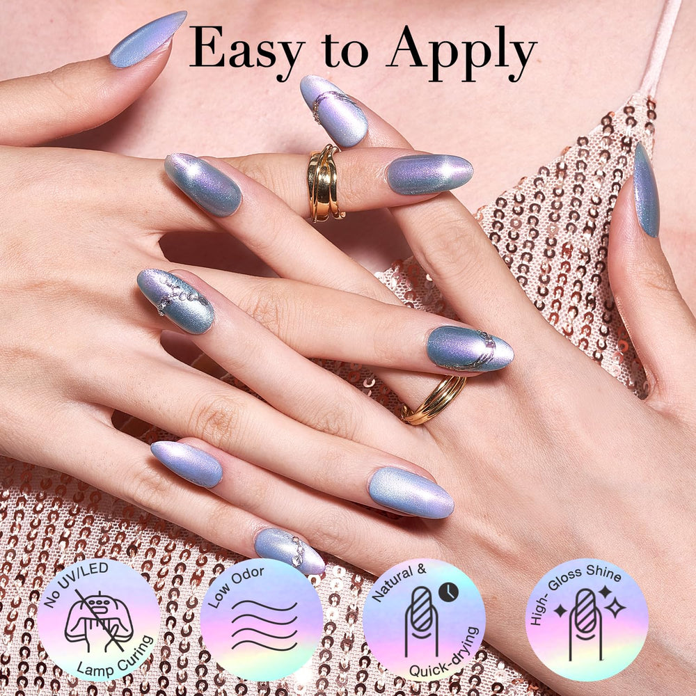 AZUREBEAUTY glitter shades add sparkle for party-ready nails