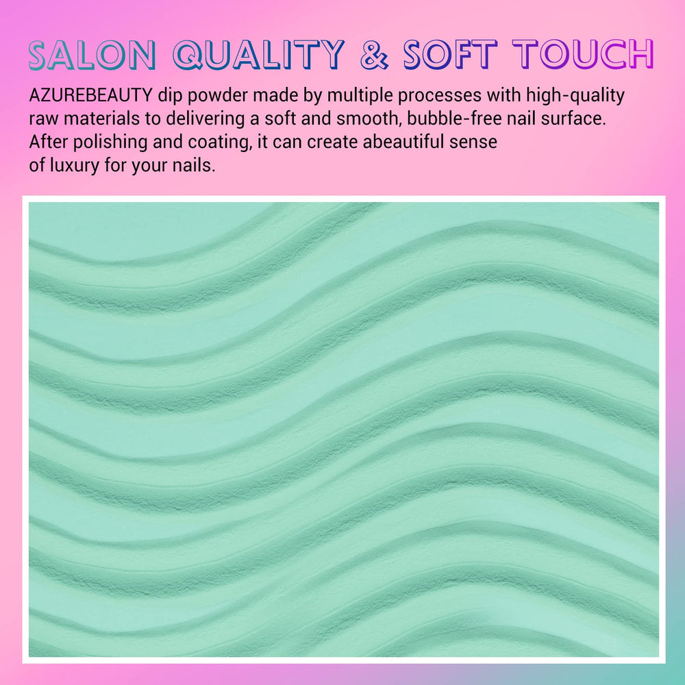 AZUREBEAUTY color-changing dip powder gray delivers chic contrast.