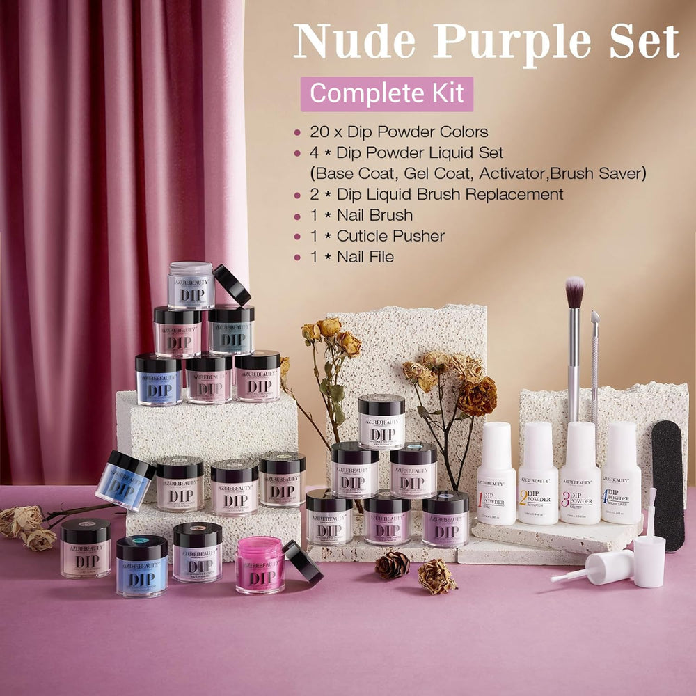 AZUREBEAUTY cuticle pusher neatly displayed for precise prep.