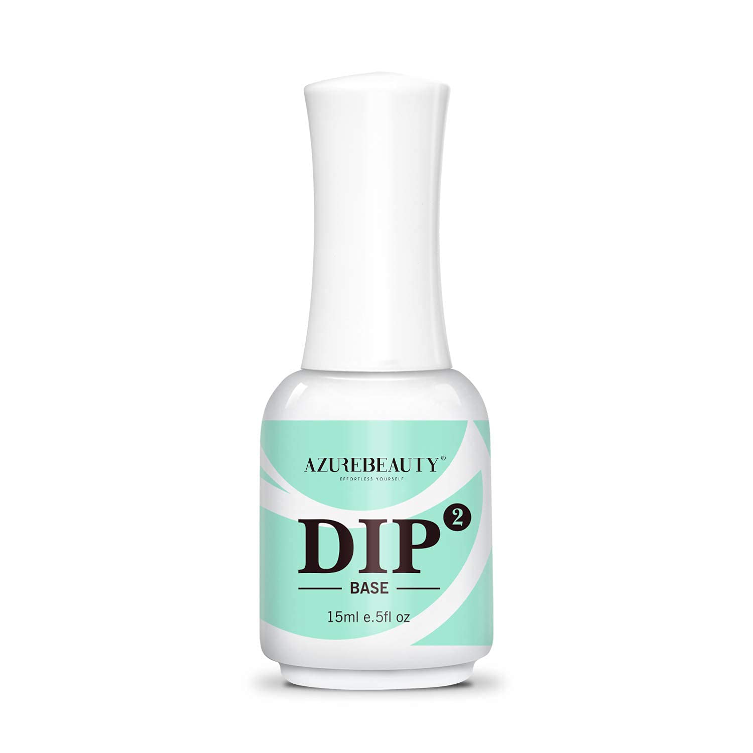 AZUREBEAUTY dip base coat bottle shows a premium 15ml container suitable for a smooth application